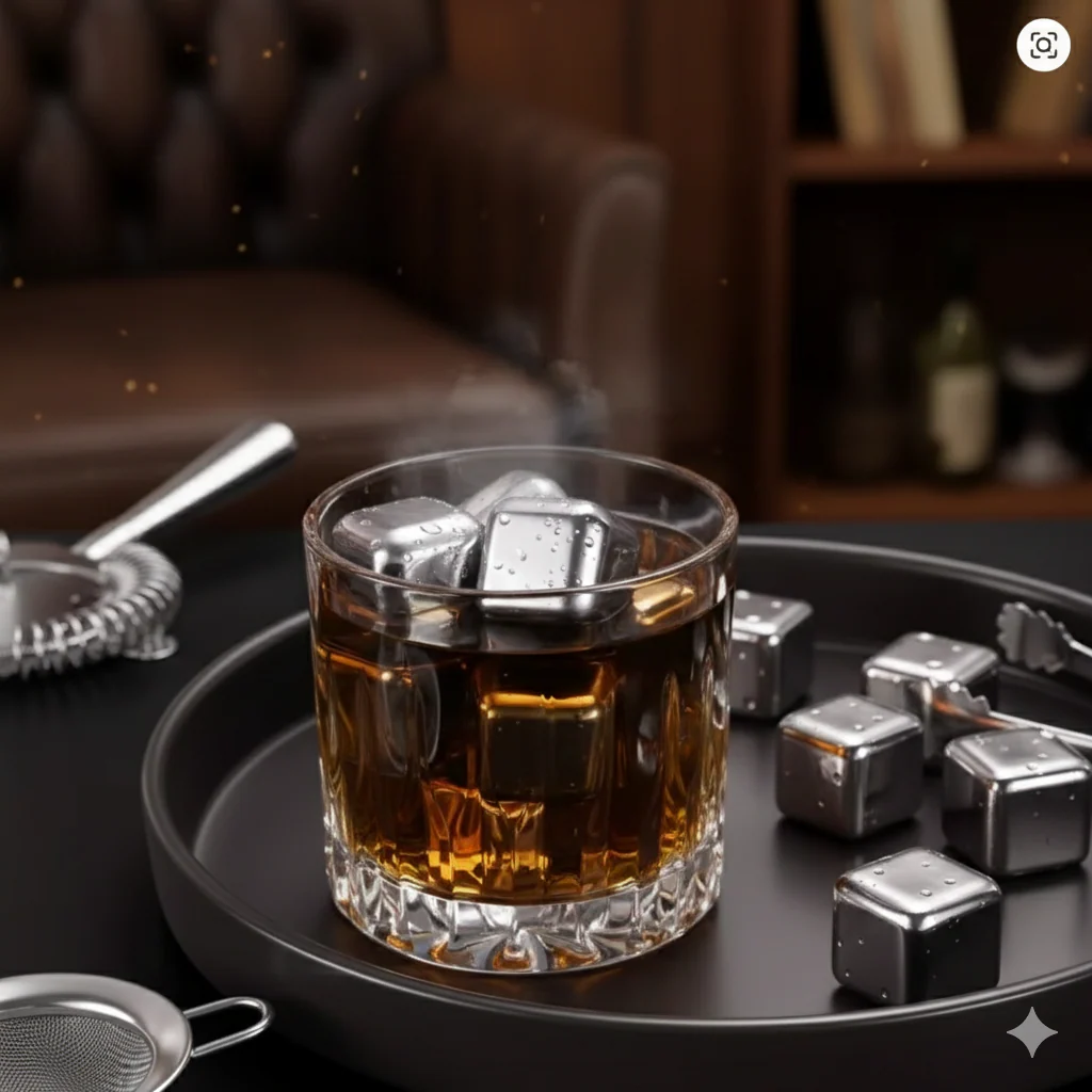 Premium Stainless Steel Ice Cubes Mio