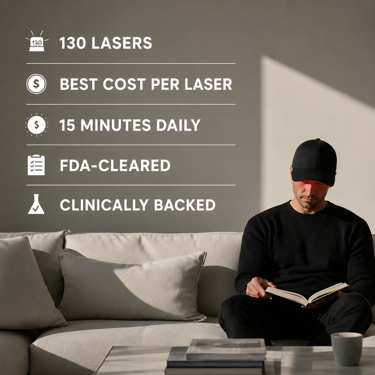 Zentrum Labs Red Light Cap MIo