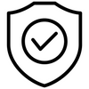 Non-invasive relief icon